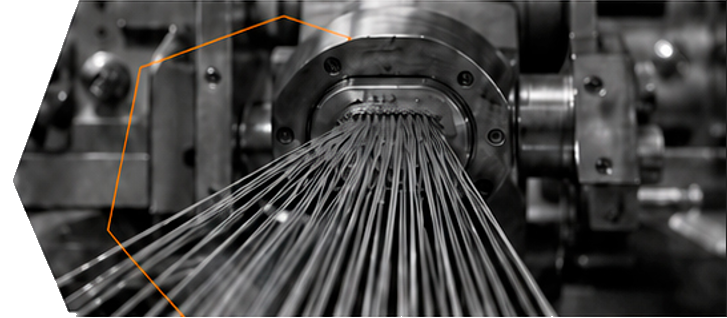 Proceso industrial de extrusión de polímeros